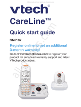 VTech CereLine SN6187 Quick start guide