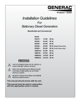 Generac 15kW RD01523ADSE User manual