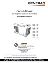 Generac 22kW RG02224GNAX User manual