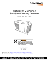 Generac 22kW RG02224MNAX User manual