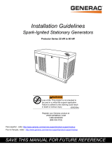 Generac 45kW RG04524ANAC User manual