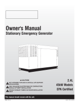 Generac 45 kW QT04524GNSX User manual