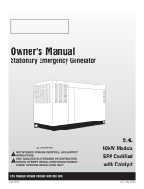 Generac 48 kW QT04854KNAC User manual