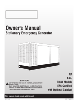 Generac 70kW QT07068KNAX User manual