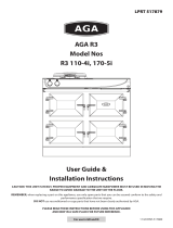 AGA R3 Series 110 Electric with Induction Hob Owner's manual