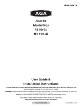 AGA R3 Series 110 Electric with Induction Hob Owner's manual