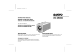 Sanyo vcc-zm300p User manual