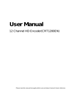 Costar Video Systems CRT1200EN User manual
