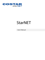 Costar StarNET VMS Owner's manual