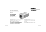 Sanyo VCC-6580 User manual