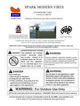 Spark Modern Fires FT84 7ft Installation guide