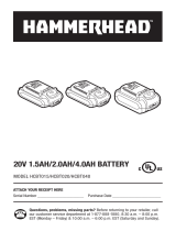 Hammerhead HCC2020 Owner's manual