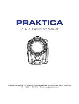 Praktica Luxmedia Z160IR Camcorder User manual