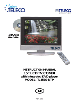 Teleco Monitor LCD 15p combi TL1510 DTP User manual