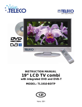 Teleco Monitor LCD 19p combi TL1910 BDTP User manual