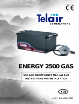 Telair Energy 2500 GAS User manual