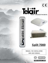 Telair Split 7000 User manual