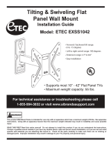 Etec EXSS1042 Installation guide