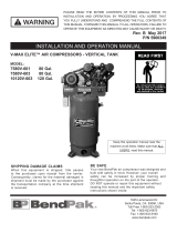BendPak V-Max-Elite-Air-Compressors Owner's manual