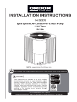 Trane Oxbox AC 30 Installation Instructions Manual
