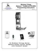 Alarm Lock Networx PL6600 Programming Instructions Manual