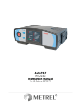 METREL AutoPAT MI 2143 User manual