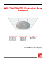 ADC WFX-3900-16-L12 User manual