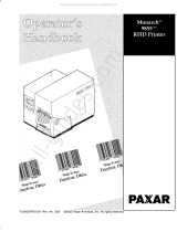 Paxar Monarch 9855 Operator's Handbook Manual