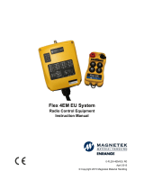 Magnetek Flex 4EM EU System Radio Control Equipment Owner's manual