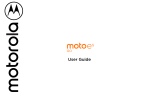 Motorola MOTO E5 GO User manual