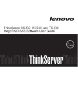 Lenovo THINKSERVER RD230 Software User's Manual