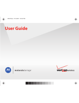 Motorola Barrage  V860 User manual