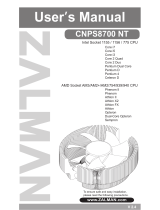 ZALMAN CNPS8700 NT User manual