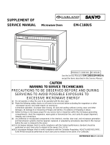 Sanyo EM-C160US Service Manual Supplement