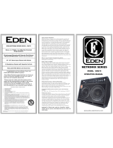 Eden EM275 METROMIX SERIES Operating instructions