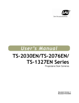 JAI TS-1327EN Series User manual