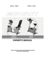 Spirit SPT0011 Owner's manual