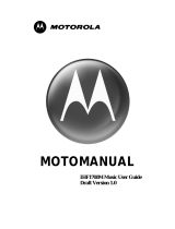 Motorola IHDP6JV1 User manual