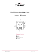 Tissot MULTIFUNCTION WATCHES User manual