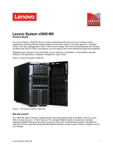 Lenovo System x3500 M5 Type 5464 User manual