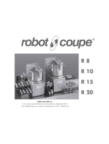 Robot Coupe R 20 Operating Instructions Manual