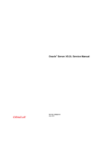 Oracle X5-2L User manual