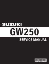 Suzuki GW250 User manual