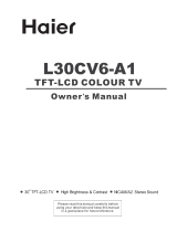 Haier L30CV6-A1 Owner's manual