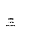 Pantech C790 User manual