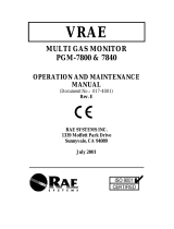 Rae VRAE PGM-7840 Operation and Maintenance Manual
