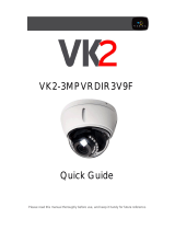 Vista VK2-3MPVRDIR3V9F Quick Manual