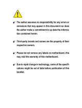 Gigabyte GA-7VM266 User manual