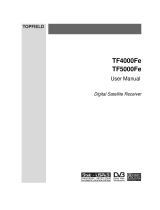 Topfield TF4000Fe User manual