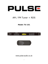 Pulse TU-101 User manual